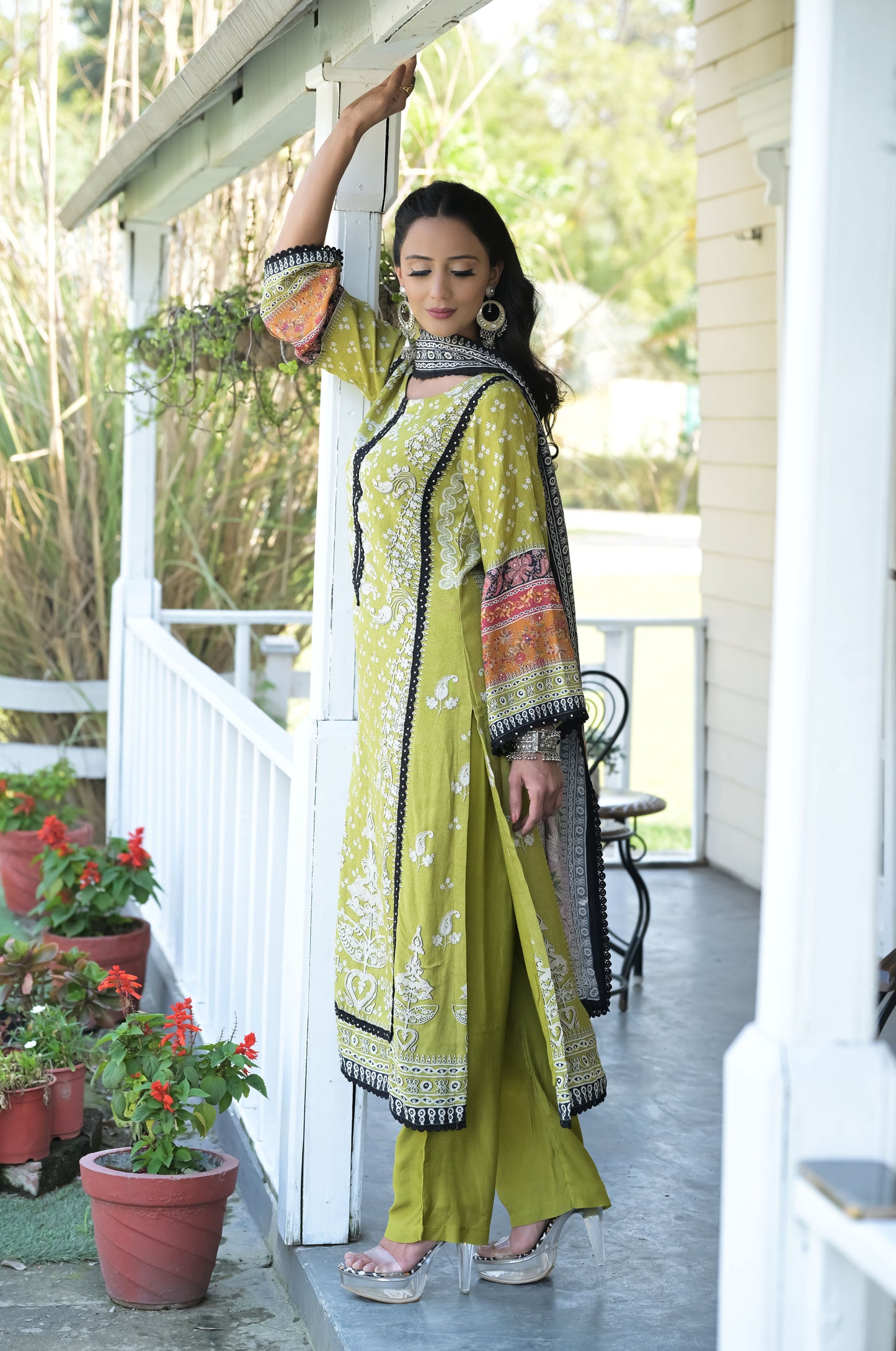 Embroidered Pakistani Cotton Muslin Suit - Summer Collection #ISH-016-01