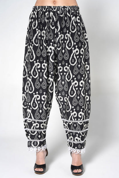 Daily Drama Black White Linen Designer Co-ord Set