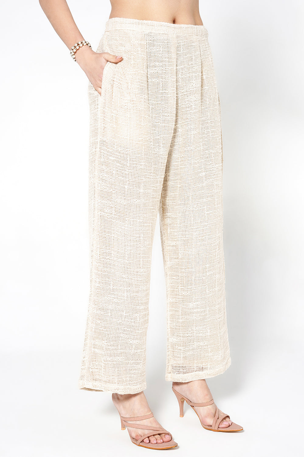 Resha Jute Fabric Floral Designer Co-Ord Set Shirt Style Outfit