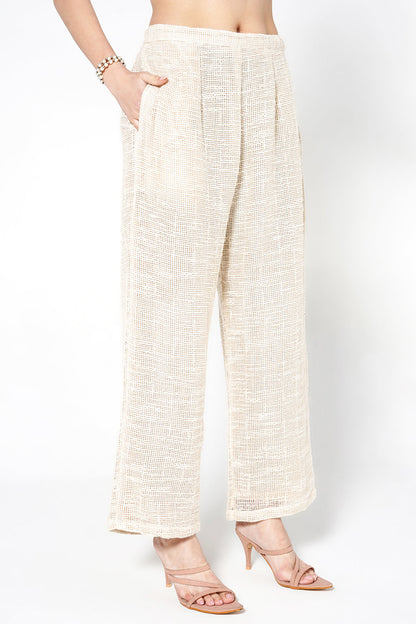 Resha Jute Fabric Floral Designer Co-Ord Set Shirt Style Outfit