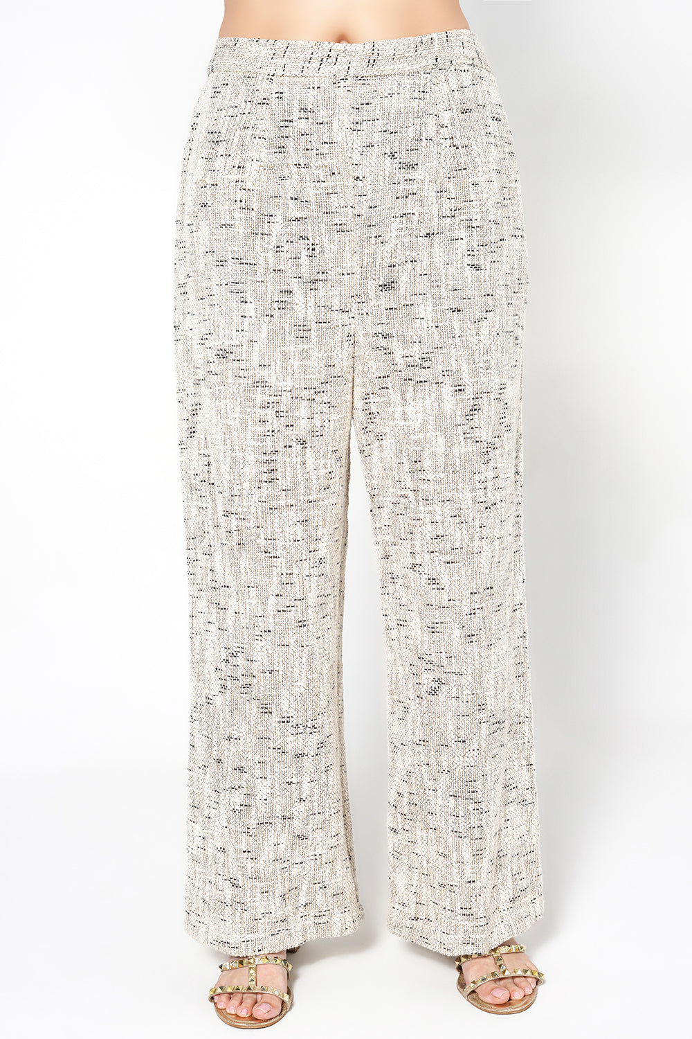 Resha Jute Fabric Textured Designer Co-Ord Set Embellished Kurta Palazzo